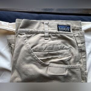 Vintage Patagonia Organic Cotton Canvas Pants 32x30 Double Knee Thailand
